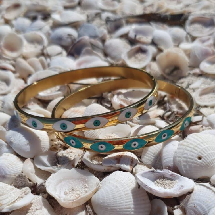 Brazalete “Ojos de Bohemia”