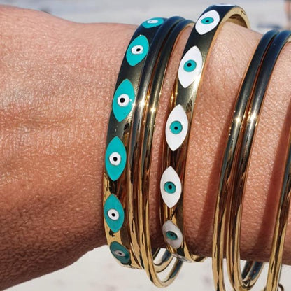 Brazalete “Ojos de Bohemia”