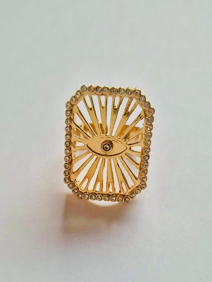 Bague "Œil Rétro" - AlbertineAndTheSun