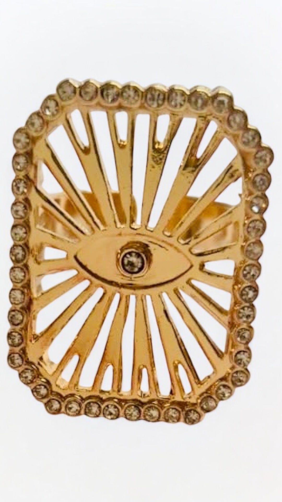Bague "Œil Rétro" - AlbertineAndTheSun