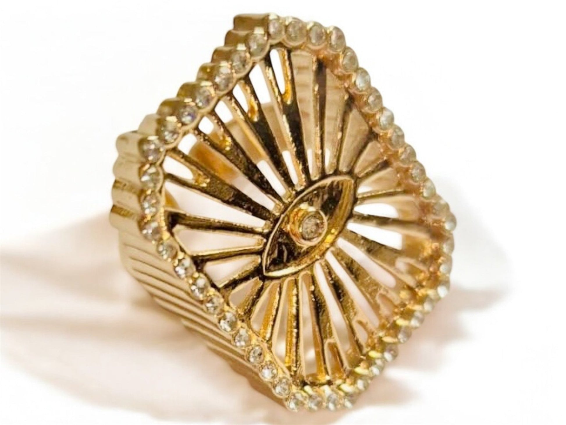 Bague "Œil Rétro" - AlbertineAndTheSun