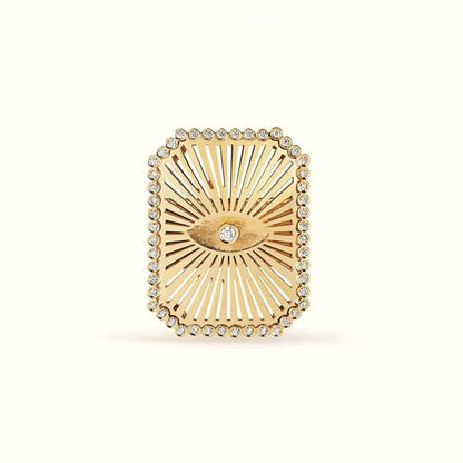 Bague "Œil Rétro" - AlbertineAndTheSun