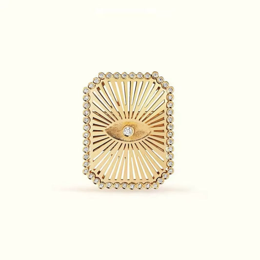 Bague "Œil Rétro" - AlbertineAndTheSun