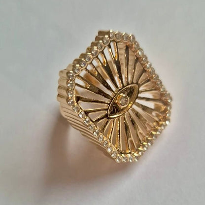 Bague "Œil Rétro" - AlbertineAndTheSun