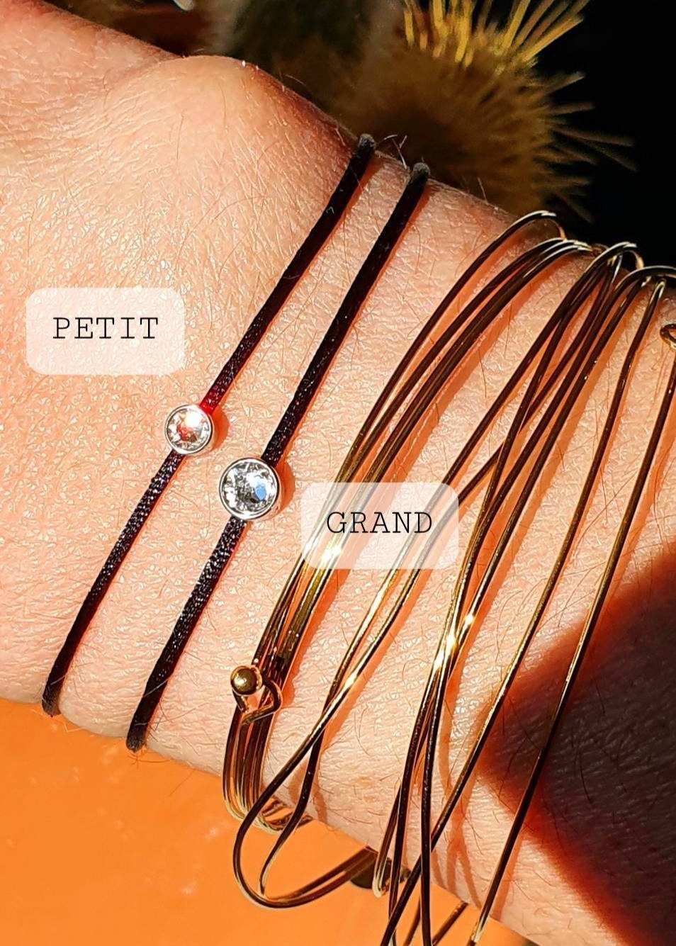 Bracelet "Lien Solitaire" - AlbertineAndTheSun