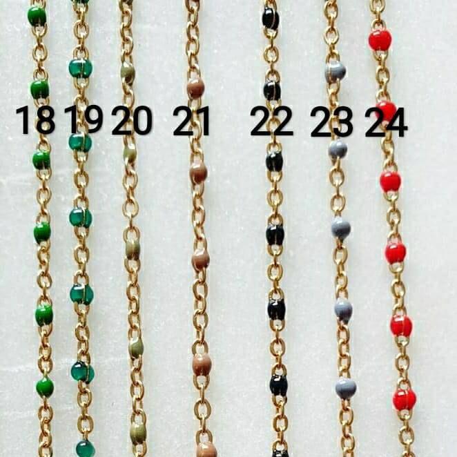 Bracelet "Perles de Résine" - Personnalisable - AlbertineAndTheSun
