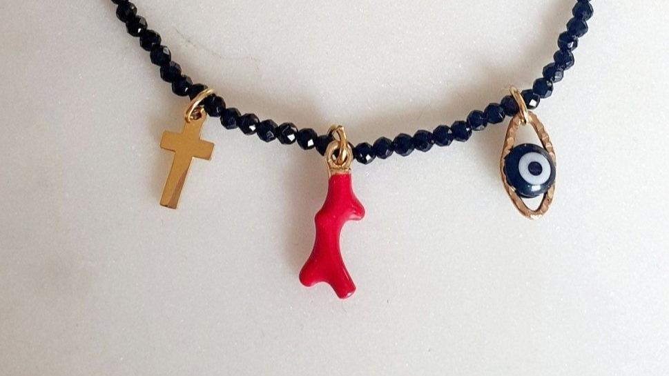 Collier "Cristal et Grigris" - AlbertineAndTheSun