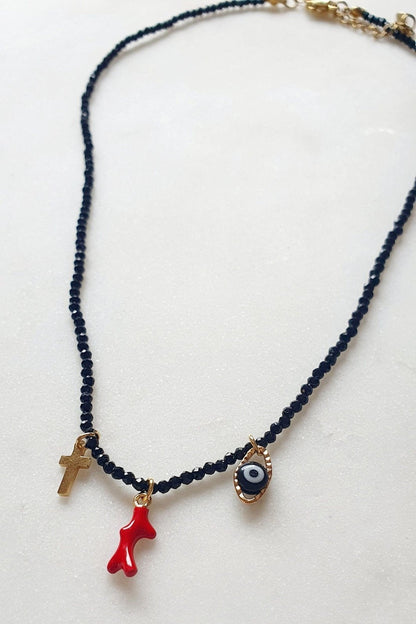 Collier "Cristal et Grigris" - AlbertineAndTheSun