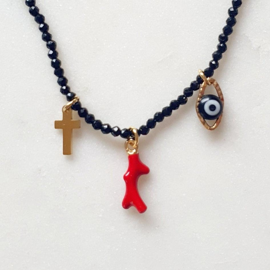 Collier "Cristal et Grigris" - AlbertineAndTheSun